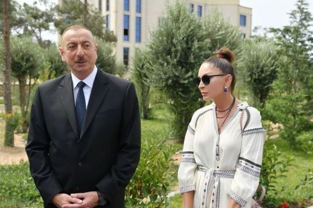 İlham Əliyev və xanımı Şamaxıya səfər ediblər
