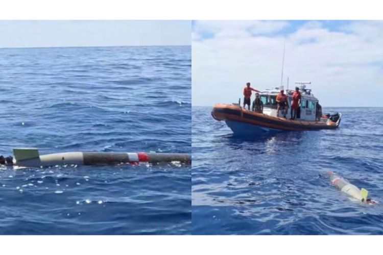 Meksikada balıqçılar dənizdə təlim torpedosu tapıblar