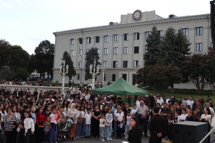 Xankəndidə şəhər gününə həsr olunmuş konsert keçirildi - FOTO