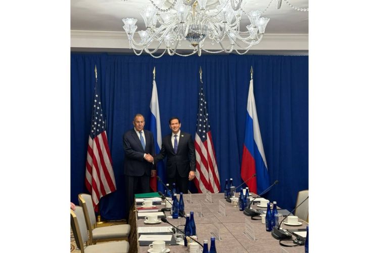 Lavrov və Rubio Nyu-Yorkda görüşdülər - VİDEO