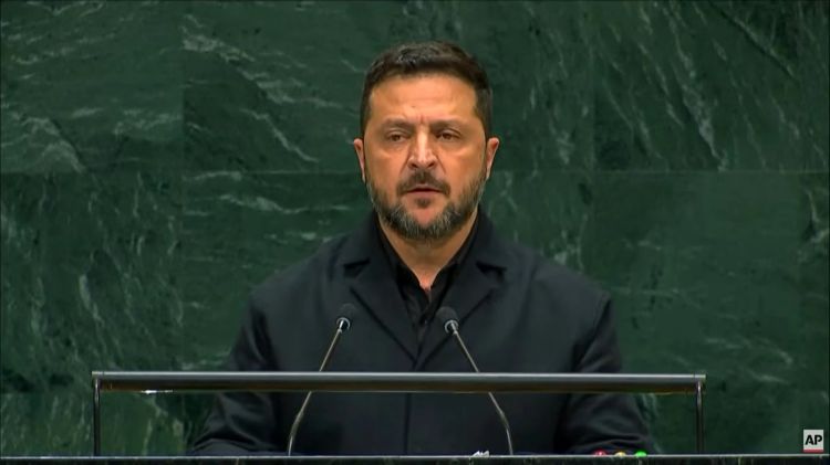 Zelenski BMT tribunasından Rusiyanı hədələdi