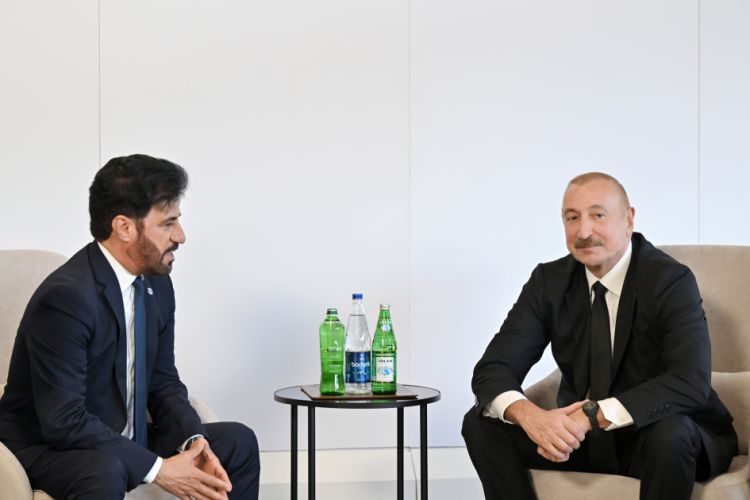 İlham Əliyev Beynəlxalq Avtomobil Federasiyasının prezidenti ilə görüşdü - FOTO