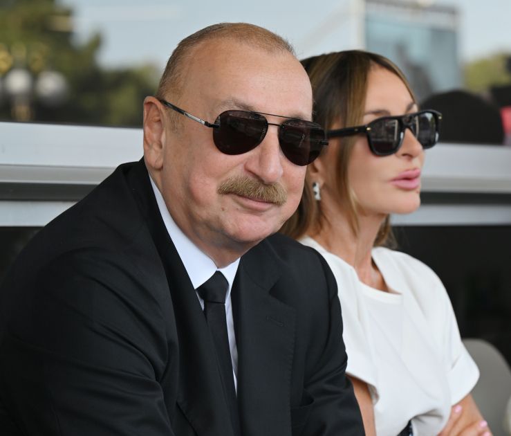Prezident və ailəsinin Formula 1 görüntüləri yayıldı - VİDEOÇARX