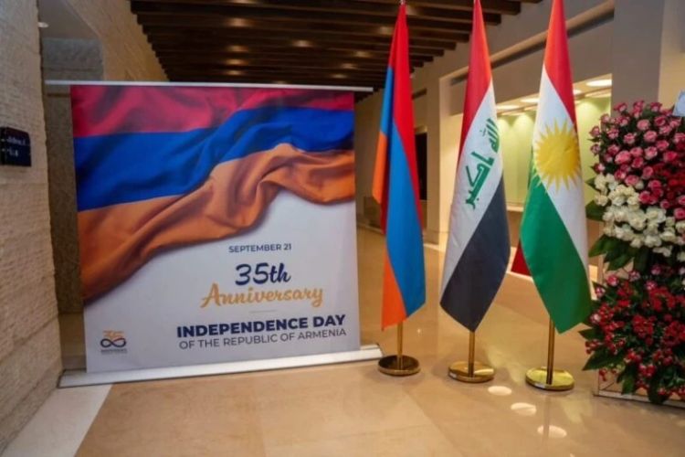 İraq Kürdüstanında Ermənistanın Müstəqillik Günü qeyd edilib