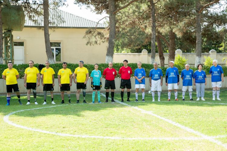 Ahıllarla müharibə ilə əlaqədar əlilliyi olan şəxslər arasında futbol yarışı keçirilib - FOTO 