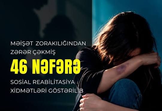 Bu il məişət zorakılığından zərər çəkmiş 46 nəfərə sosial reabilitasiya xidmətləri göstərilib