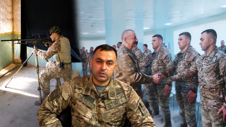 Qranatı əlimdə saxladım, dedim mənimki də bura qədərdir - əfsanəvi XTQ snayperi - VİDEO