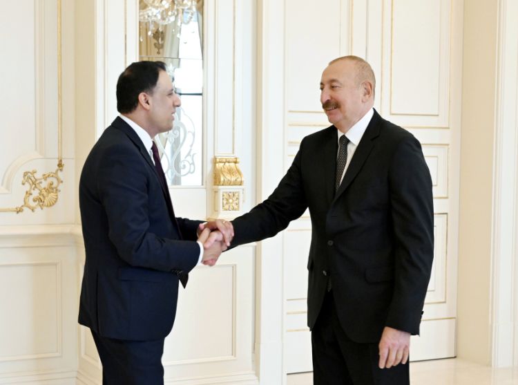 Prezident Lord Anas Sarvarı qəbul edib - FOTO 