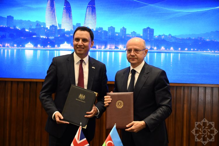 Azərbaycan və Böyük Britaniya arasında 4 sənəd imzalanıb - FOTO 