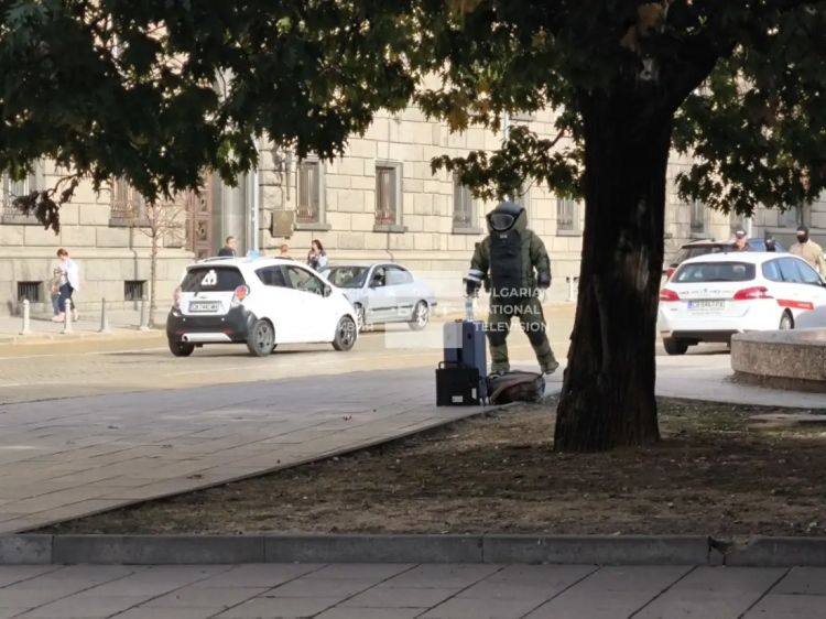 Unudulmuş çamadan Bolqarıstan Prezidentinin ofisinin işini iflic etdi