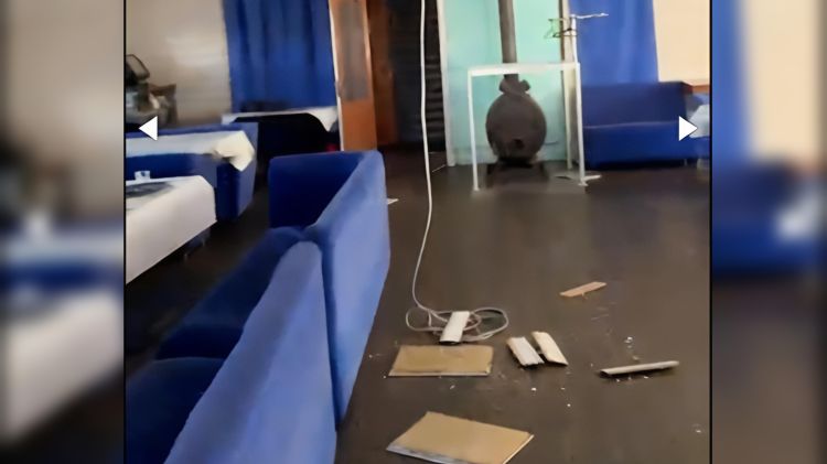 Kiyevdə Azərbaycan restoranı raket hücumuna məruz qaldı - FOTO 