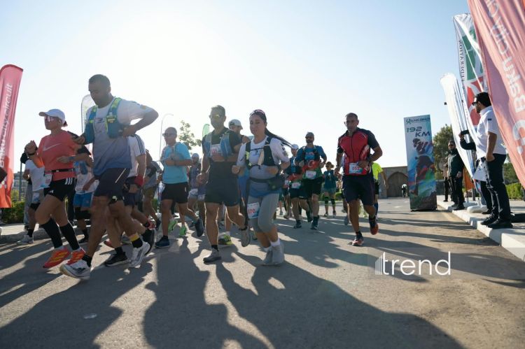 III Beynəlxalq Xankəndi Ultramarafonunun sonuncu mərhələsinə Ağdamda start verilib - FOTO