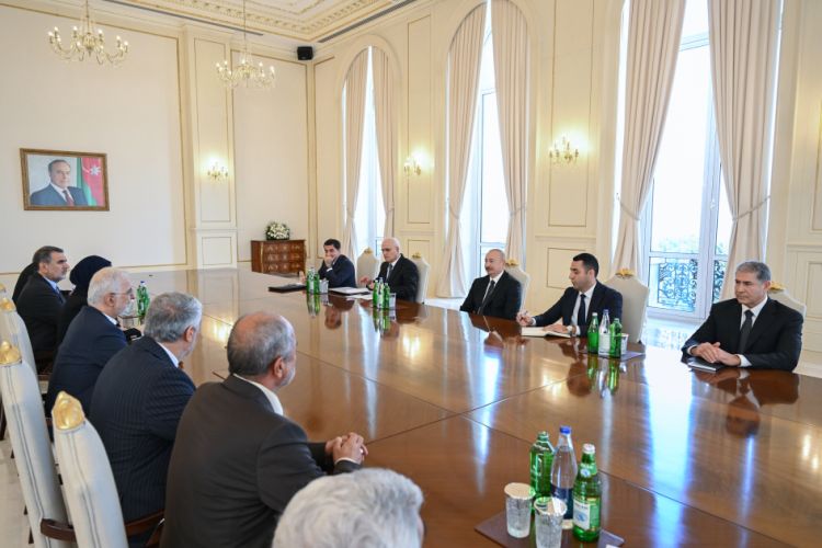 Prezident İlham Əliyev İranın daxili işlər nazirini qəbul edib - FOTO