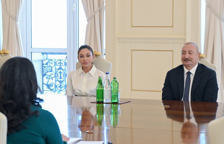 İlham Əliyev Vyetnamın Vitse-prezidenti ilə görüşüb - FOTO 