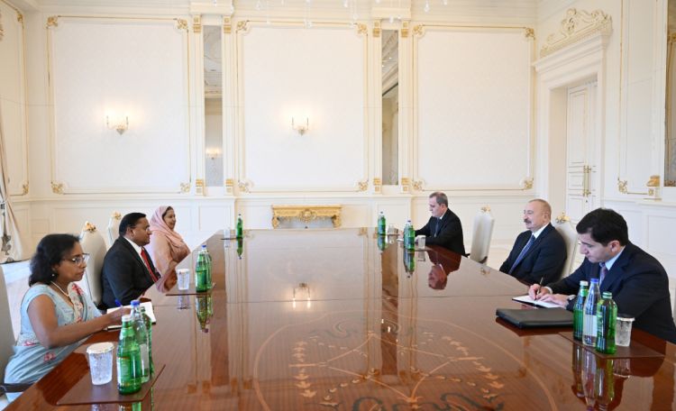 Prezident İlham Əliyev Vicita Heratı qəbul edib - FOTO 