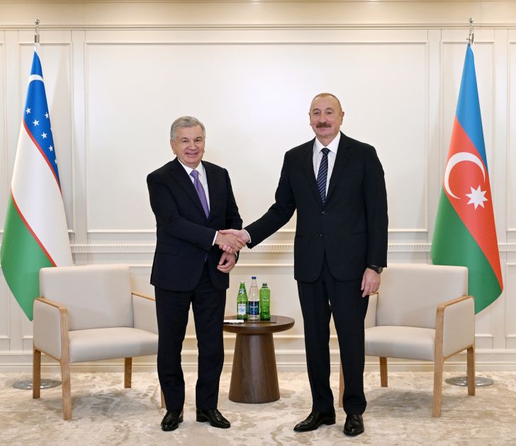 Prezident Şavkat Mirziyoyev ilə görüşdü - FOTO 