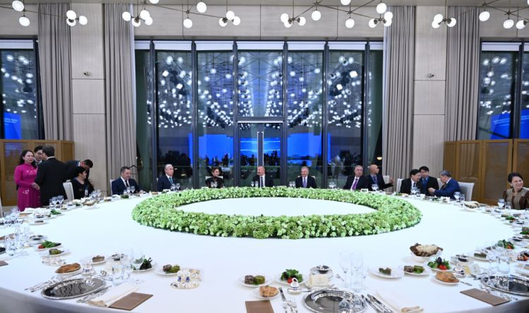 AQEM-in 7-ci Zirvə Görüşünün iştirakçılarının şərəfinə şam yeməyi verilib - FOTO 