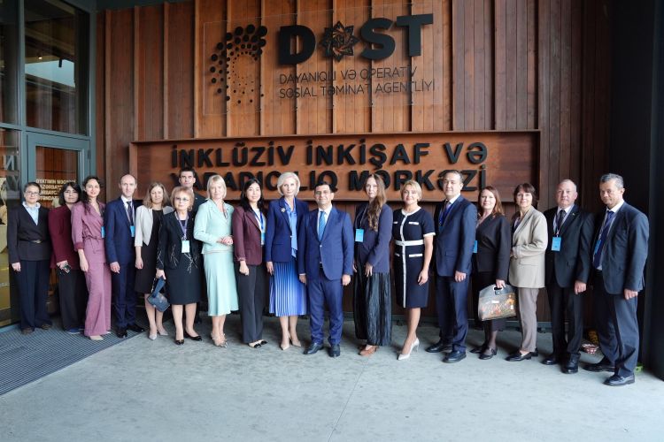 MDB Məşvərət Şurasının 39-cu iclasının iştirakçıları DOST İnklüziv İnkişaf və Yaradıcılıq Mərkəzində olublar - FOTO