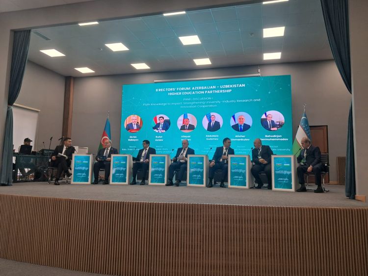 Xankəndidə Azərbaycan və Özbəkistan universitetlərinin II Rektorlar Forumu keçirilib