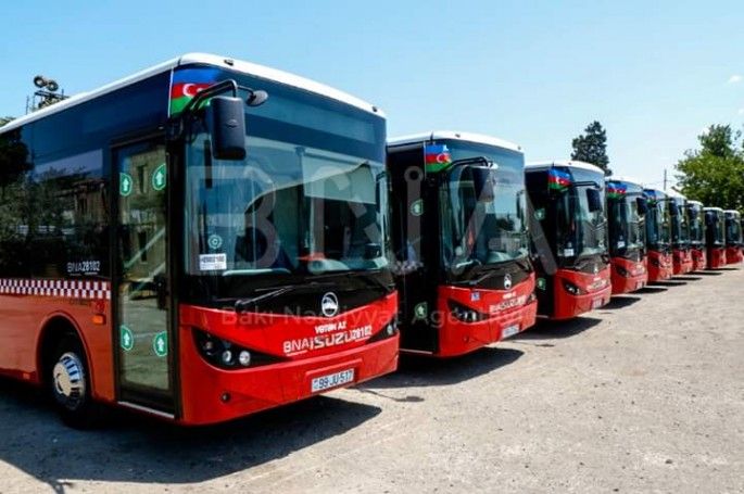 Bəzi avtobuslar “20 Yanvar” və “Şamaxinka”dakı dayanacaq məntəqəsindən çıxarılır