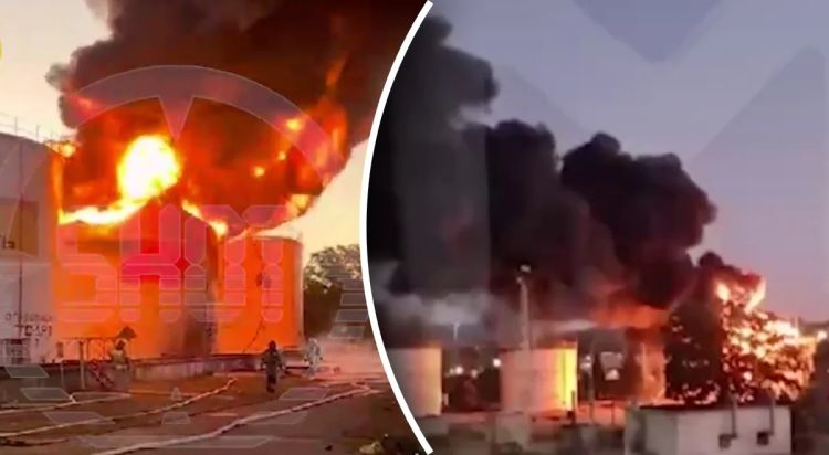 Rusiyada dəmiryolu stansiyasının yaxınlığında yanğın baş verib