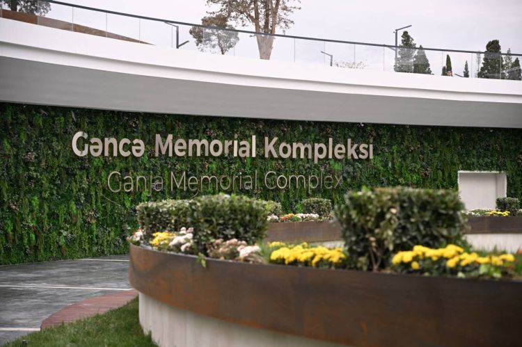 Gəncə Memorial Kompleksi ilə bağlı SƏRƏNCAM