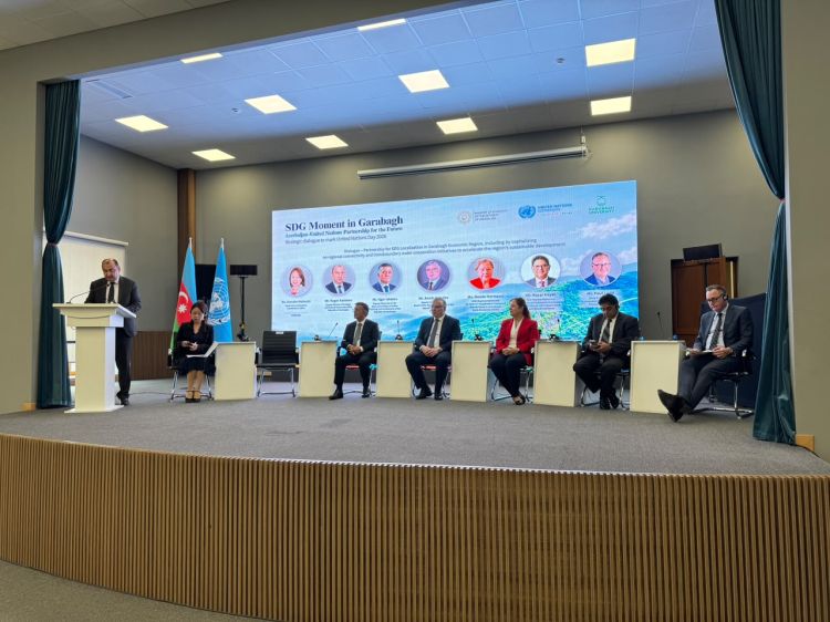 Xankəndidə Qarabağda dayanıqlı inkişaf və Azərbaycan–BMT tərəfdaşlığının perspektivləri müzakirə olunur