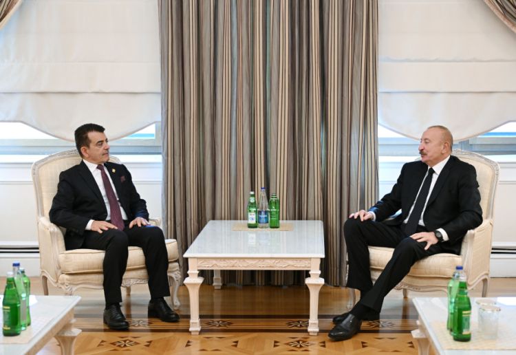 Prezident ICESCO-nun Baş direktorunu qəbul edib - FOTO 