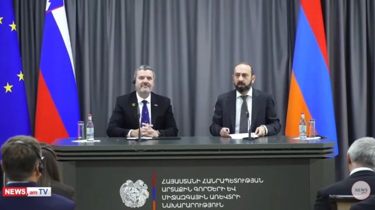 Ermənistan və Sloveniya arasında Anlaşma Memorandumu imzalandı - VİDEO