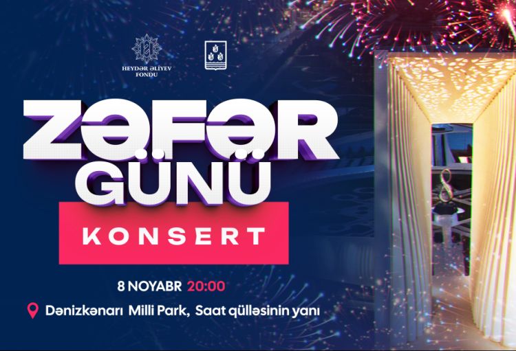 Zəfər Günü münasibətilə Bakı bulvarında konsert təşkil olunacaq